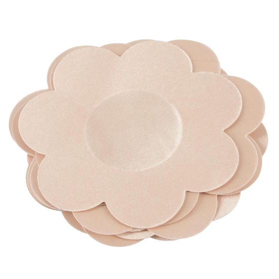 Cottelli Krytky na bradavky - květinové design - přírodní (12 ks)