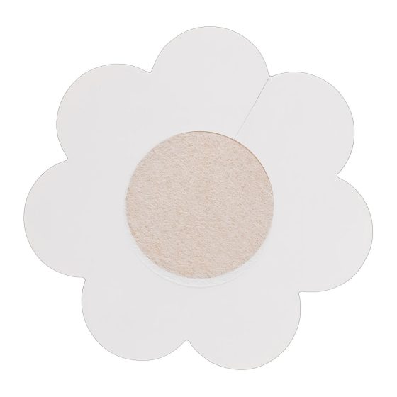 Cottelli Krytky na bradavky - květinové design - přírodní (12 ks)