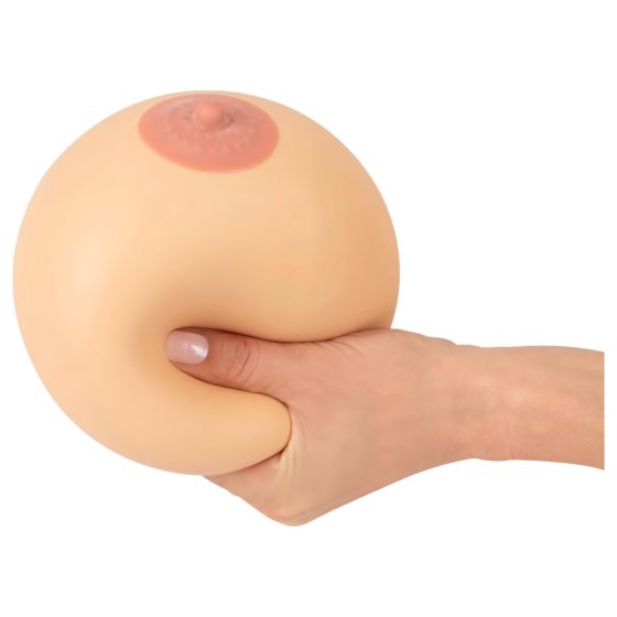 Stresová koule XXL - prsa (přírodní)