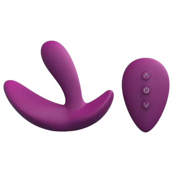 Cotoxo Saddle - vibrátor na prostatu s dálkovým ovládáním - fialový