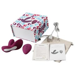   Cotoxo Saddle - vibrátor na prostatu s dálkovým ovládáním - fialový