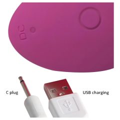   Cotoxo Saddle - vibrátor na prostatu s dálkovým ovládáním - fialový