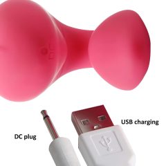   Cotoxo Cupid 2 - dálkově ovládaný párový vibrátor (červený)