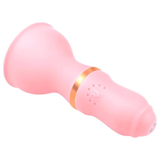 Sunfo - bezdrátový masážní stimulátor na hruď (růžový)