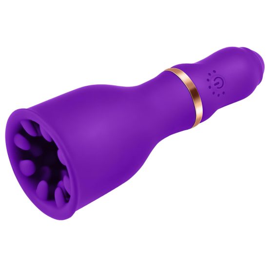 Sunfo - akumulátorový žaludový vibrátor (fialový)