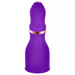 Sunfo - vibrátor na žalud - akumulátorový - fialový