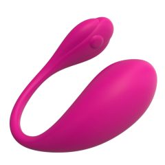   Sunfo - chytré dobíjecí vodotěsné vibrační vajíčko (růžové)