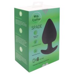   / LP Spade - chytrý, akumulátorový, vodotěsný anální vibrátor (černý)