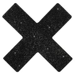 Třpytivé - samolepky na bradavky - X
