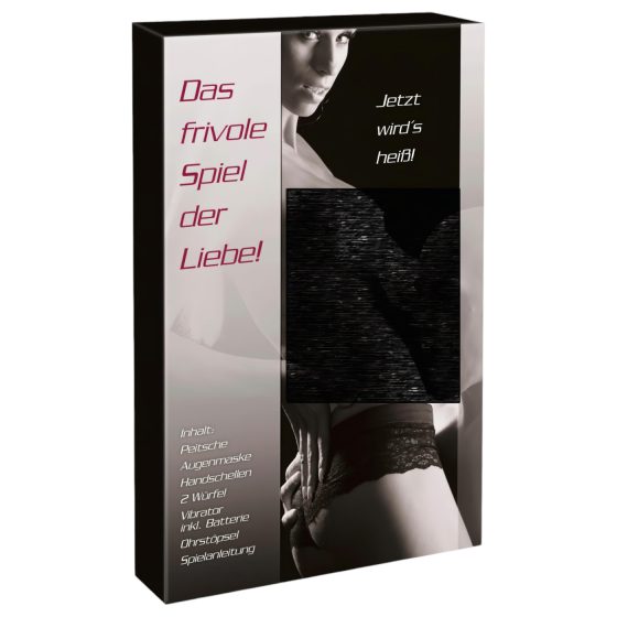 Das FRIVOLE - Partnerská hra se svazováním + doplněk (v němčině)