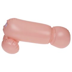   Kohoutí zápasy - nafukovací připínací penis (přírodní)