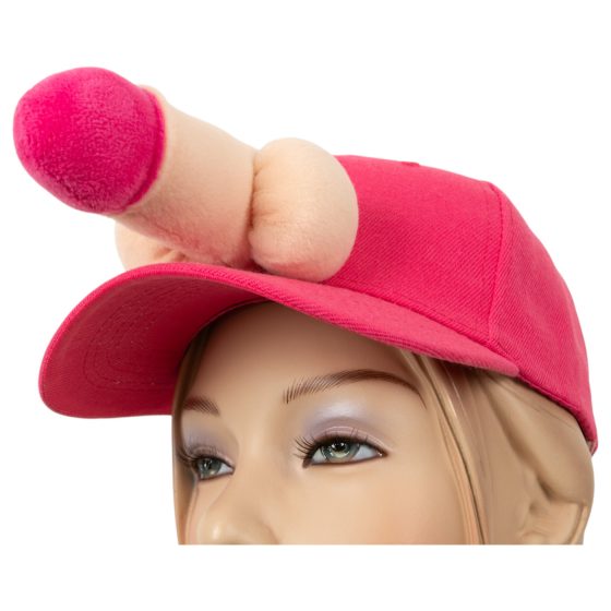 Péniszes baseball sapka (pink)