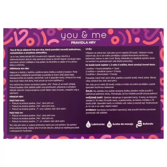 you & me - erotická párová hra (česky)