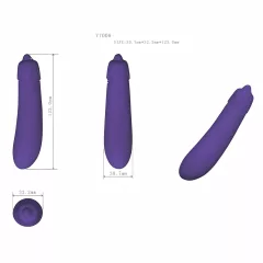 Lonely - vibrátor ve tvaru lilku - fialový