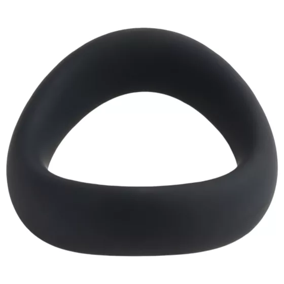 Pulselock Cocktura - kroucený silikonový erekční kroužek (černý) - 50 mm