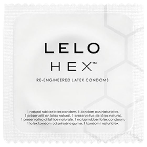 LELO Hex Original - luxusní kondom (1 ks)