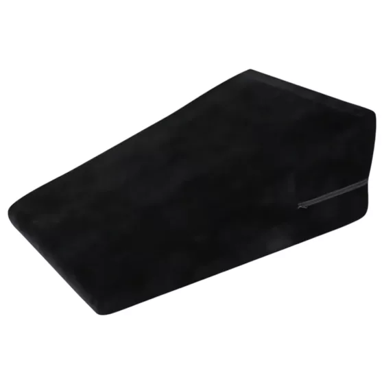 Desirel Magic Pillow - klínový sex polštář - velký (černý)