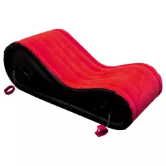   Desirel Magic Pillow - Nafukovací BDSM sexuální nábytek - s pouty (červený)