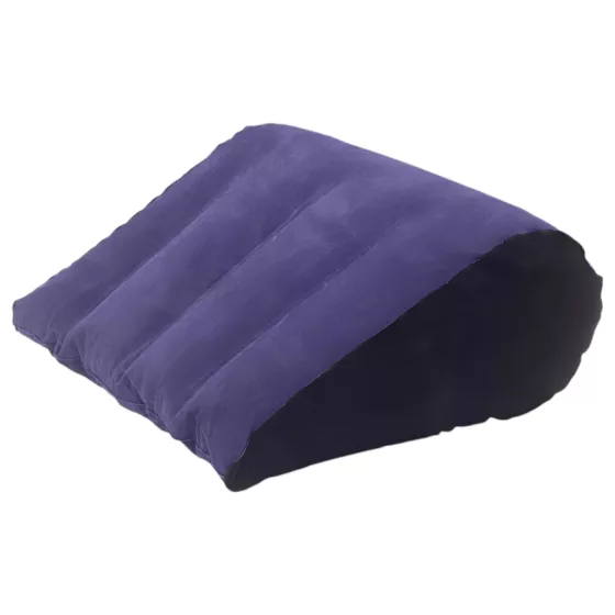 Desirel Magic Pillow - Nafukovací sexuální polštář - klínovitý (fialový)