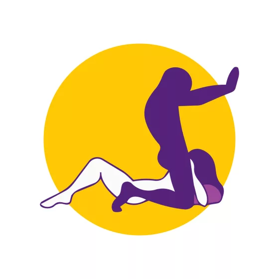 Desirel Magic Pillow - nafukovací klínový sex polštář (tmavě fialový)
