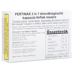 Pertinax 3v1 Plus - doplněk stravy pro muže, kapsle (4 ks)