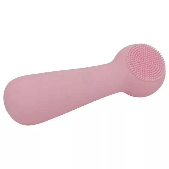 / FaceClean - akumulátorový, voděodolný přístroj na masáž obličeje (růžový)