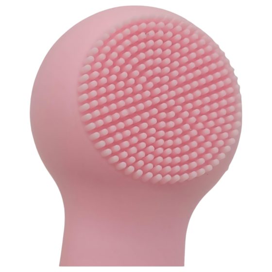 / FaceClean - akumulátorový, voděodolný přístroj na masáž obličeje (růžový)