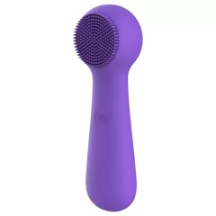   / FaceClean - akumulátorový vodotěsný masážní přístroj na obličej (fialový)