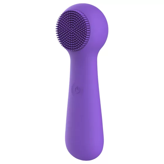 / FaceClean - akumulátorový vodotěsný masážní přístroj na obličej (fialový)