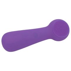   / FaceClean - akumulátorový vodotěsný masážní přístroj na obličej (fialový)