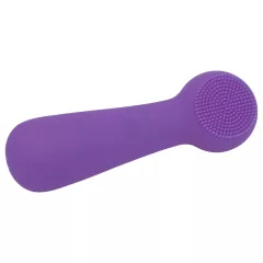   / FaceClean - akumulátorový vodotěsný masážní přístroj na obličej (fialový)
