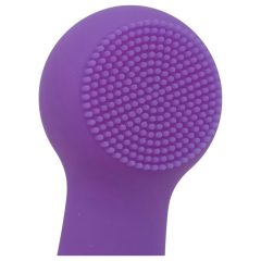   / FaceClean - akumulátorový vodotěsný masážní přístroj na obličej (fialový)