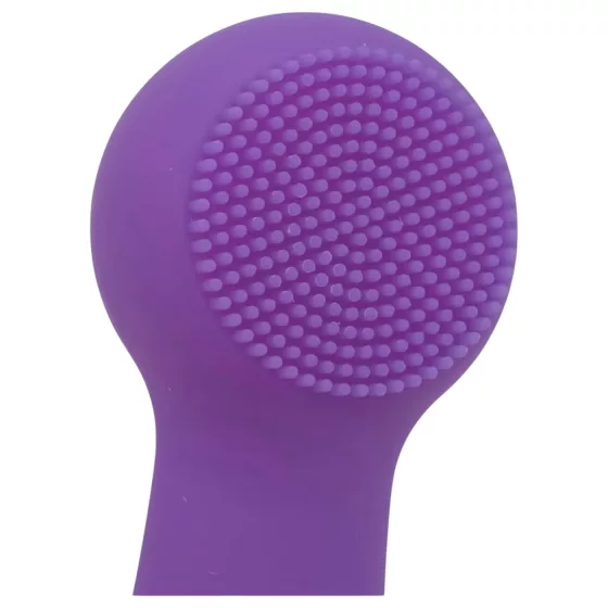 / FaceClean - akumulátorový vodotěsný masážní přístroj na obličej (fialový)