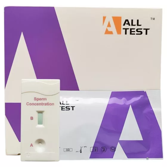 Rychlotest koncentrace spermií Alltest pro domácí použití (2 ks)