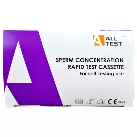 Rychlotest koncentrace spermií Alltest pro domácí použití (2 ks)