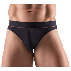   Svenjoyment - eco-bavlněné komfortní pánské tanga (černé)