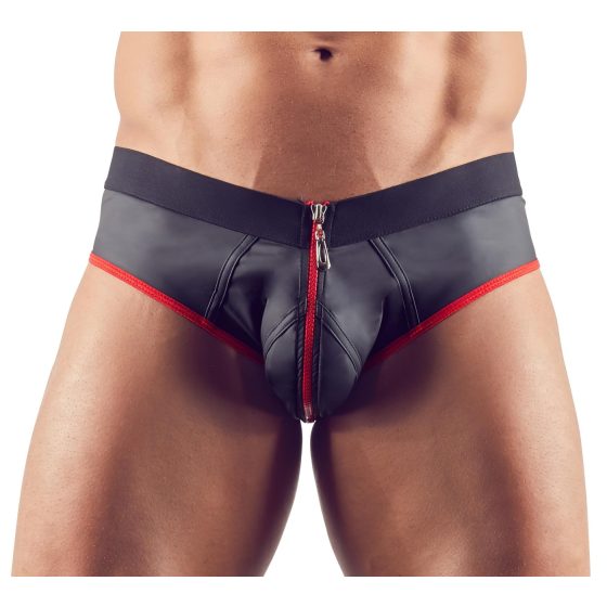 Svenjoyment - otevřený jockstrap (černý)