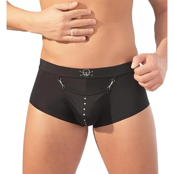 Svenjoyment - Pirátské boxerky (černé) - XL