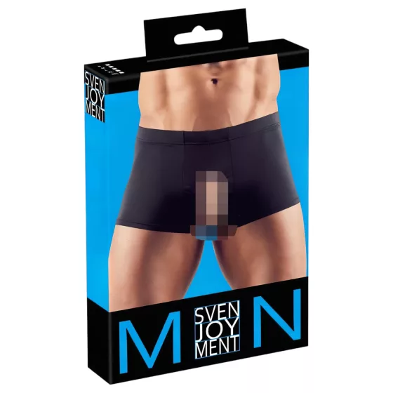 Svenjoyment - pánské boxerky - elastické - černé - XL
