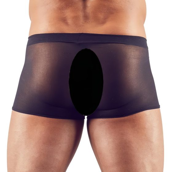 Svenjoyment - průhledný boxer set - černý (2dílný) S-L