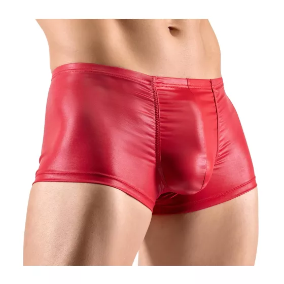 Svenjoyment - pánské push-up boxerky - lesklé - červené - M
