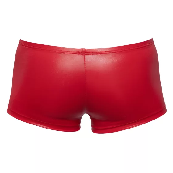 Svenjoyment - pánské push-up boxerky - lesklé - červené - L