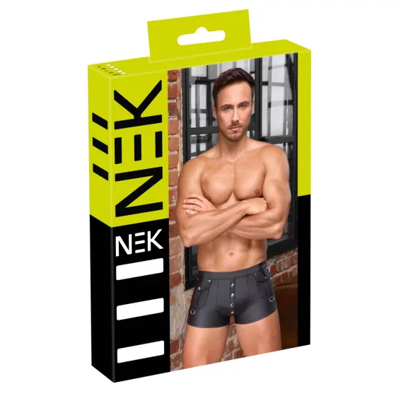 NEK - pánské spodní prádlo s matným efektem (černé) - L