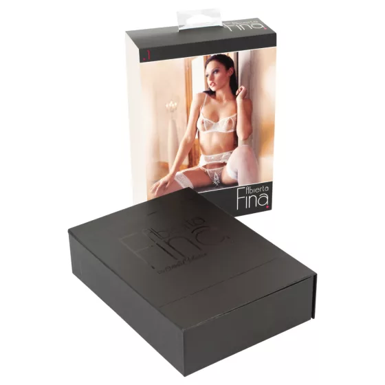 Abierta Fina - sada podprsenek - trojdílný set - 80B/M