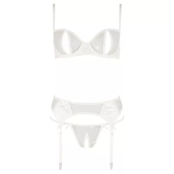 Abierta Fina - sada podprsenek - trojdílný set - 80B/M