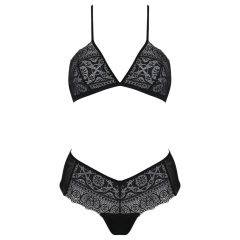 Passion Eco Kerria - krajkové bikiny (černé)