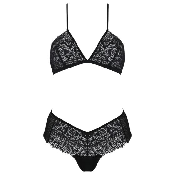 Passion Eco Kerria - krajkové bikiny (černé)