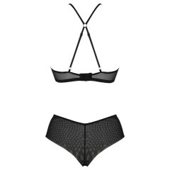 Passion Eco Kerria - krajkové bikiny (černé)