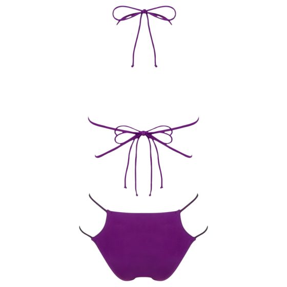 Obsessive Balitta - světlé bikiny s výstřihem (fialové)