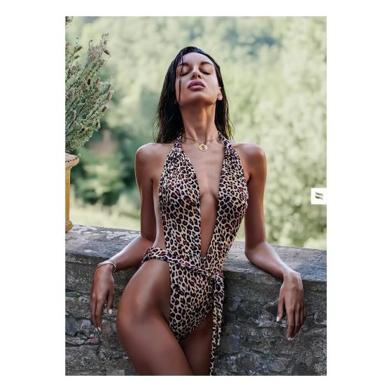 Obsessive Cancunella - trikini - leopardí vzor (S-L)